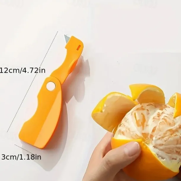 Compact Multi-Fruit Peeler Effortless, Safe Peeling, No Electricity, With Folding Handle Your Kitchen's Time-Saver