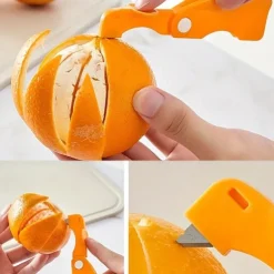 Compact Multi-Fruit Peeler Effortless, Safe Peeling, No Electricity, With Folding Handle Your Kitchen's Time-Saver