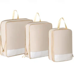 Compression Packing Cubes Set for Travel Luggage Storage and Organizer Space Savers, Clothes, Shoes, Digital Accessories, Toiletry Bags, Clothing Organizer Travel Bags