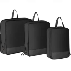 Compression Packing Cubes Set for Travel Luggage Storage and Organizer Space Savers, Clothes, Shoes, Digital Accessories, Toiletry Bags, Clothing Organizer Travel Bags