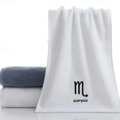 Constellation Towel 100% Cotton Towel Creative Couple Gift Thickened Sports Face Towel Pure Cotton Towel