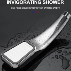 Contemporary Hand Shower Electroplated Feature - Multi - mode, Shower Head