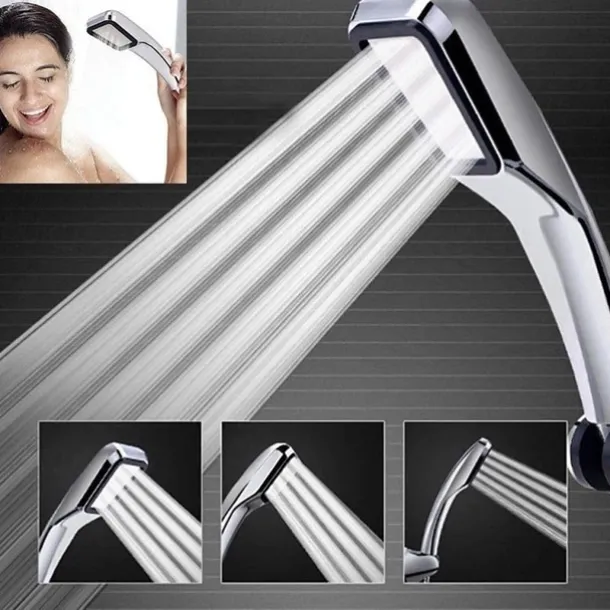 Contemporary Hand Shower Electroplated Feature - Multi - mode, Shower Head