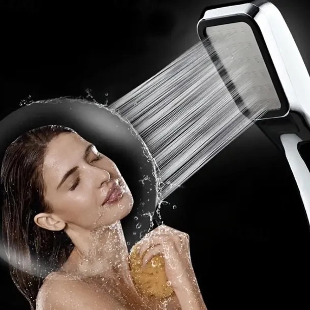 Contemporary Hand Shower Electroplated Feature - Multi - mode, Shower Head