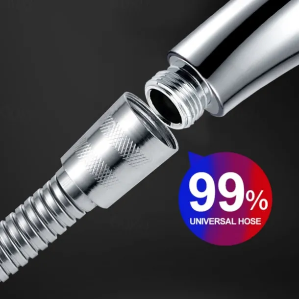 Contemporary Hand Shower Electroplated Feature - Multi - mode, Shower Head