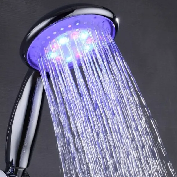 Contemporary Hand Shower / Rain Shower Chrome Feature - Creative / LED / Shower, Shower Head