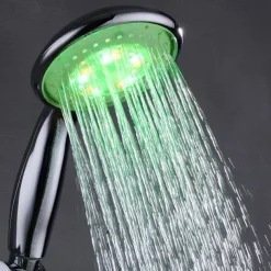 Contemporary Hand Shower / Rain Shower Chrome Feature - Creative / LED / Shower, Shower Head