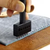 Convinent Circular Cut 2/4/6 Hole DIY Drilling Leather Leather Craft Punching Tool 5mm Spacing Prong Punch Tool