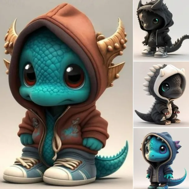 Cool Dragon Figures Halloween Dinosaur Statue Garden Dragon Sculpture Made of Resin Animal Figure Decoration for Outdoor Use Garden Decor Ornaments