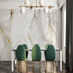 Cool Wallpapers Abstract Marble Wallpaper Wall Mural Wall Covering Sticker Peel and Stick Removable PVC/Vinyl Material Self Adhesive/Adhesive Required Wall Decor for Living Room Kitchen Bathroom