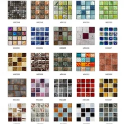 Cool Wallpapers Bathroom Wallpaper 10pcs Mosaic Wall Panel Self Adhesive Tile Sticker Peel and Stick Wallpaper for Home Decor Kitchen Room Waterproof Self-adhesive Wall Decor Wall Mural