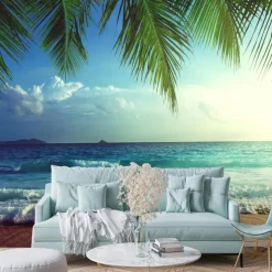 Cool Wallpapers Beach Wallpaper Wall Mural Wall Sticker Covering Print Peel and Stick Removable Self Adhesive Secret Forest PVC / Vinyl Home Decor