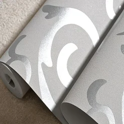 Cool Wallpapers 3D Flower Embossed Wallpaper, Wall Mural Removable Wall Decals For Bedroom, Living Room, Home Decor Wallpaper (without Glue), 20.86in*393.7 Inches