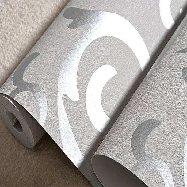 Cool Wallpapers 3D Flower Embossed Wallpaper, Wall Mural Removable Wall Decals For Bedroom, Living Room, Home Decor Wallpaper (without Glue), 20.86in*393.7 Inches