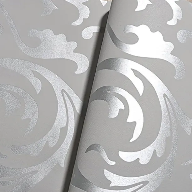 Cool Wallpapers 3D Flower Embossed Wallpaper, Wall Mural Removable Wall Decals For Bedroom, Living Room, Home Decor Wallpaper (without Glue), 20.86in*393.7 Inches