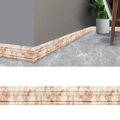 Cool Wallpapers 3D Solid Color Wallpaper Border Wall Mural Upgrade Your Home with 3D Foam Edge Sealing Strip Wall Sticker - Anti-Collision Waterproof and Thickened Adhesive 8x230cm/3.2