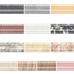 Cool Wallpapers 3D Solid Color Wallpaper Border Wall Mural Upgrade Your Home with 3D Foam Edge Sealing Strip Wall Sticker - Anti-Collision Waterproof and Thickened Adhesive 8x230cm/3.2