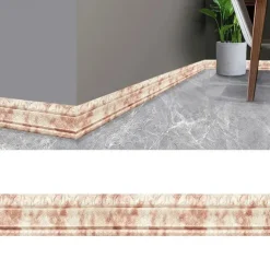 Cool Wallpapers 3D Solid Color Wallpaper Border Wall Mural Upgrade Your Home with 3D Foam Edge Sealing Strip Wall Sticker - Anti-Collision Waterproof and Thickened Adhesive 8x230cm/3.2