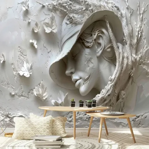 Cool Wallpapers 3D Wallpaper Wall Mural Wall Sticker Covering Print Peel and Stick Removable Self Adhesive Secret Forest PVC / Vinyl Home Decor