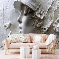 Cool Wallpapers 3D Wallpaper Wall Mural Wall Sticker Covering Print Peel and Stick Removable Self Adhesive Secret Forest PVC / Vinyl Home Decor