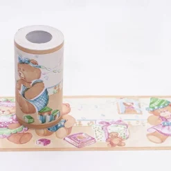 Cool Wallpapers Flower Geometry Wallpaper Wall Mural Border Waistline Peel and Stick Self Adhesive PVC/Vinyl Floral Modern Wall Decal for Room 10*1000CM*1PC