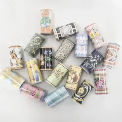 Cool Wallpapers Flower Geometry Wallpaper Wall Mural Border Waistline Peel and Stick Self Adhesive PVC/Vinyl Floral Modern Wall Decal for Room 10*1000CM*1PC