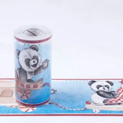 Cool Wallpapers Flower Geometry Wallpaper Wall Mural Border Waistline Peel and Stick Self Adhesive PVC/Vinyl Floral Modern Wall Decal for Room 10*1000CM*1PC