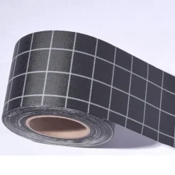 Cool Wallpapers Geometric Wallpaper Border Waistline Wall Mural Peel and Stick Self Adhesive PVC/Vinyl Modern Wall Decal for Room 12x500cm/4.72''x196.8''