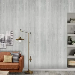 Cool Wallpapers Grey Wallpaper wood grain stickers moisture proof bedroom wardrobe table wooden door stickers old furniture renovation stickers imitation self-adhesive roll 17.72*74.78inches