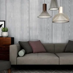 Cool Wallpapers Grey Wallpaper wood grain stickers moisture proof bedroom wardrobe table wooden door stickers old furniture renovation stickers imitation self-adhesive roll 17.72*74.78inches