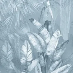 Cool Wallpapers Nature Wallpaper Wall Mural Botanical Plants Wall Covering Sticker Peel Stick Removable PVC/Vinyl Material Self Adhesive/Adhesive Required Wall Decor for Living Room Kitchen Bathroom