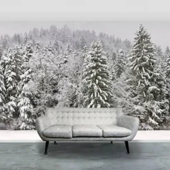 Cool Wallpapers Nature Wallpaper Wall Mural Black and White Peel And Stick Removable PVC/Vinyl Material Self Adhesive/Adhesive Required Wall Decor Wall Mural for Living Room Bedroom