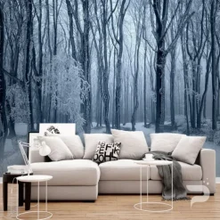 Cool Wallpapers Nature Wallpaper Wall Mural Black and White Peel And Stick Removable PVC/Vinyl Material Self Adhesive/Adhesive Required Wall Decor Wall Mural for Living Room Bedroom