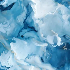 Cool Wallpapers Sky Blue Marble Wallpaper Wall Mural Roll Wall Covering Sticker Peel and Stick Removable PVC/Vinyl Material Self Adhesive/Adhesive Required Wall Decor for Living Room Kitchen Bathroom