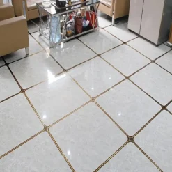 Cool Wallpapers Stripe Wallpaper Border Wall Mural Black Gold Waistline Baseboard Peel and Stick Self Adhesive PVC/Vinyl Modern Waterproof Wall Decal for Room, 0.98