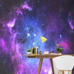 Cool Wallpapers Wall Mural Galaxy Universe Wallpaper Wall Sticker Covering Print Adhesive Required 3D Effect Canvas Home Décor