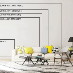 Cool Wallpapers Wall Mural Landscape 3D Mural Wallpaper Night View Cherry Blossom Wall sticker Self-adhesive PVC/Vinyl for Living Room Bedroom Restaurant Hotel Wall Cloth Room Home Decor