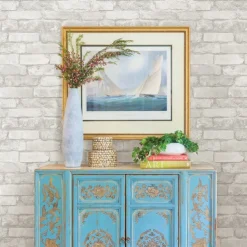 Cool Wallpapers Wall Mural White Brick Wallpaper Peel and Stick Wallpaper Removable Pvc/Vinyl Self Adhesive 17.7