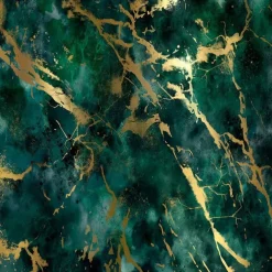 Cool Wallpapers Wall Mural Abstract Marble Green Wall Covering Sticker Peel and Stick Removable PVC/Vinyl Material Self Adhesive/Adhesive Required Wall Decor for Living Room Kitchen Bathroom