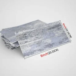 Cool Wallpapers Wall Mural 16pcs Marble Patterned Wallpaper, Waterproof Peel And Stick Wall Covering Sticker Film Home Deco, 4''x8''