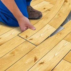 Cool Wallpapers Wooden Floor Wallpaper Wall Mural Peel and Stick Wall Sticker PVC Self Adhesive for Home Decor Wall Decor Kitchen Bedroom Living Room 15X90cm/6