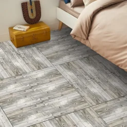 Cool Wallpapers Wooden Floor Wallpaper Wall Mural Peel and Stick Wall Sticker PVC Self Adhesive for Home Decor Wall Decor Kitchen Bedroom Living Room 15X90cm/6