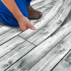 Cool Wallpapers Wooden Floor Wallpaper Wall Mural Peel and Stick Wall Sticker PVC Self Adhesive for Home Decor Wall Decor Kitchen Bedroom Living Room 15X90cm/6