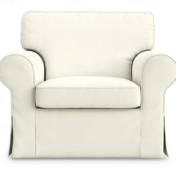 Cotton 1 Seat Chair Sofa Cover with Cushion Cover , Replacement Armchair Cover 1 Seat Couch Slipcover for Dogs, Replacement Sofa Furniture Protector LITB PRIME cover Ektcover