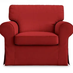 Cotton 1 Seat Chair Sofa Cover with Cushion Cover , Replacement Armchair Cover 1 Seat Couch Slipcover for Dogs, Replacement Sofa Furniture Protector LITB PRIME cover Ektcover