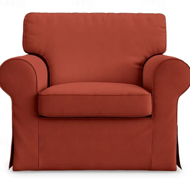 Cotton 1 Seat Chair Sofa Cover with Cushion Cover , Replacement Armchair Cover 1 Seat Couch Slipcover for Dogs, Replacement Sofa Furniture Protector LITB PRIME cover Ektcover