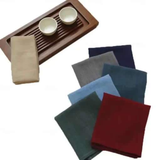 Cotton And Linen Napkins, Cloth For Wine Glasses, Kitchen Towels, Placemats, Kitchen Food Background Cloth