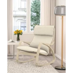 Cotton Chair Cushion Cover 100% Cotton Solid Color with Pillowcase POcover LITB PRIME cover