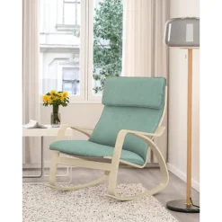 Cotton Chair Cushion Cover 100% Cotton Solid Color with Pillowcase POcover LITB PRIME cover