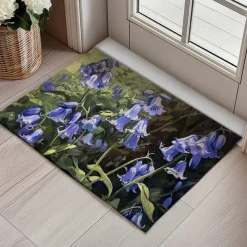 Countryside Tuilps Doormat Floor Mats Washable Rugs Kitchen Mat Non-Slip Oil Proof Rug Indoor Outdoor Mat Bedroom Decor Bathroom Mat Entrance Rug